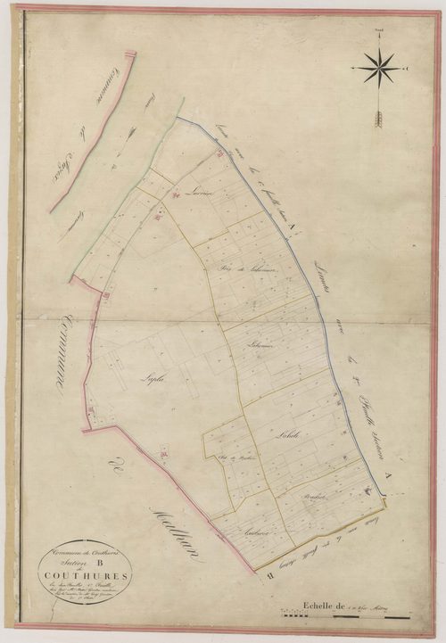 Plan napoléonien-B1 Couthures, Couthures-sur-Garonne