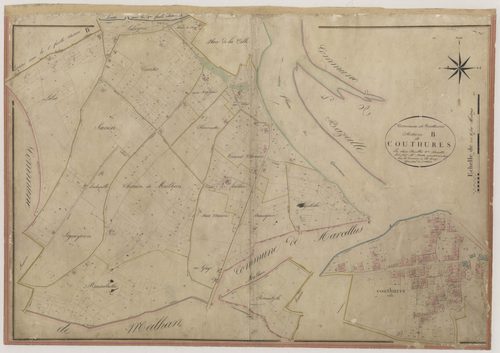 Plan napoléonien-B2 Couthures, Couthures-sur-Garonne