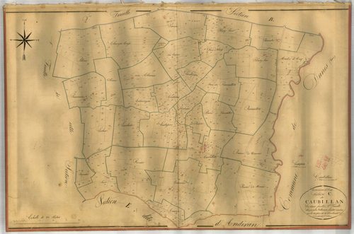 Plan napoléonien-C2 Caubillan, Cuq