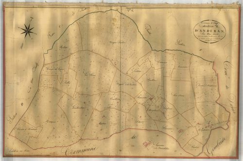 Plan napoléonien-E Andiran, Cuq