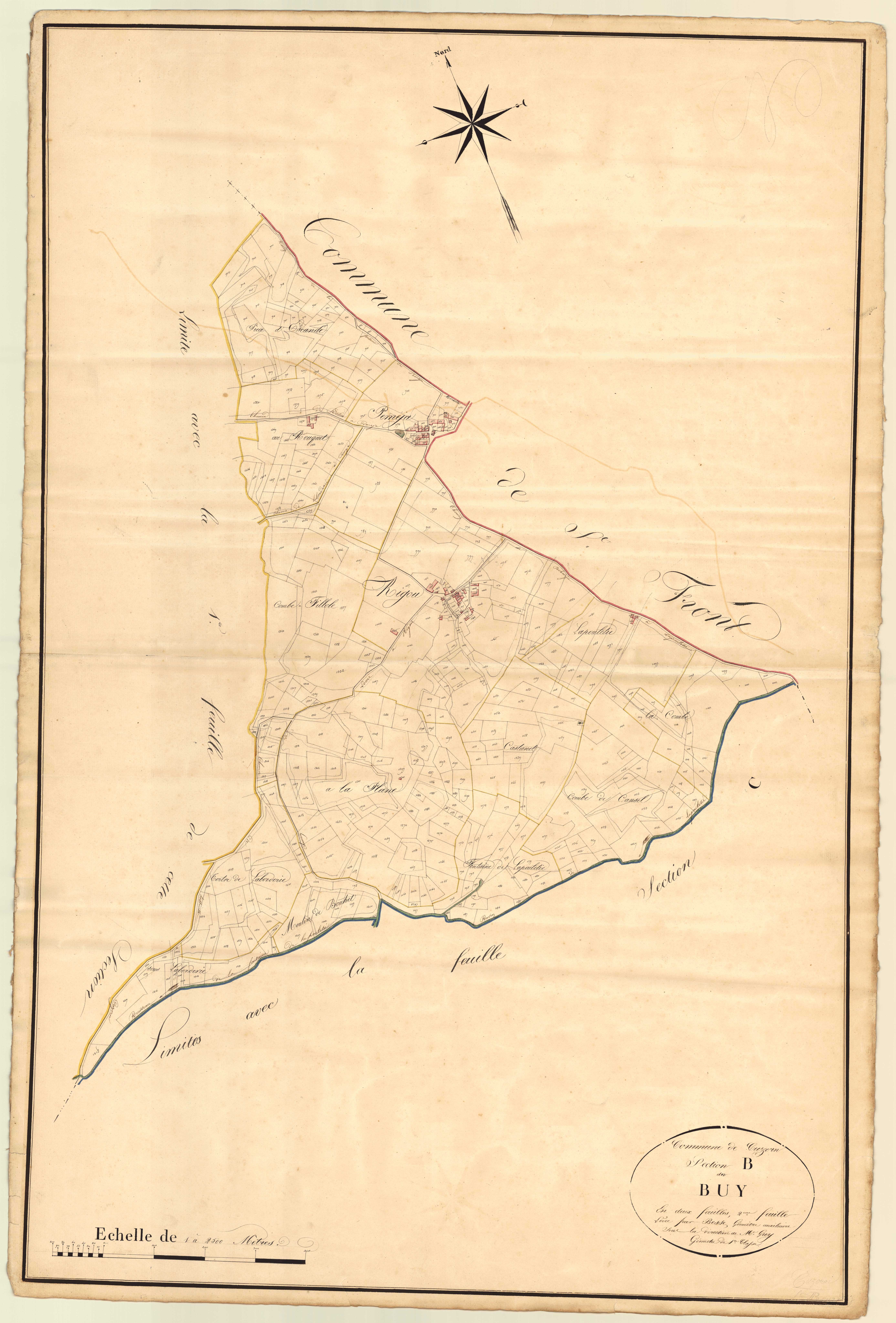 Plan napoléonien, atlas-B2 Buy, Cuzorn