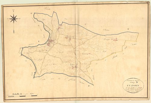 Plan napoléonien, atlas-D2 Cuzorn, Cuzorn