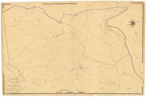 Plan napoléonien, atlas-F1 Tesquet, Cuzorn