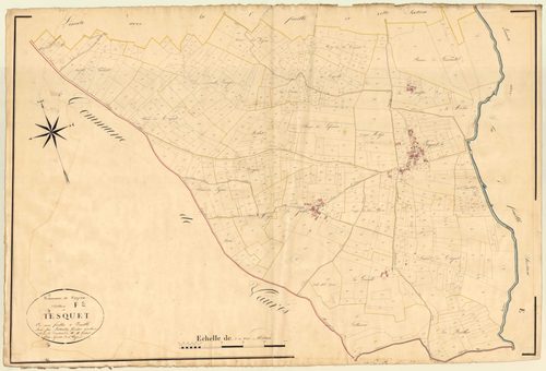 Plan napoléonien, atlas-F2 Tesquet, Cuzorn