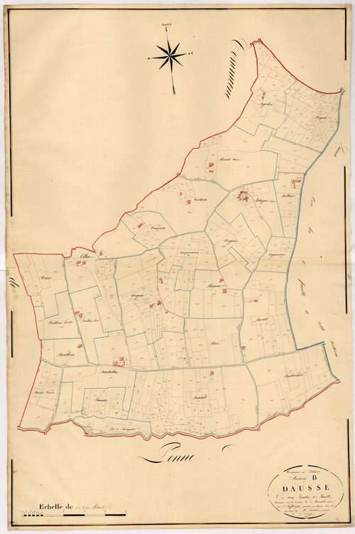 Plan napoléonien, atlas-B2 Dausse, Dausse