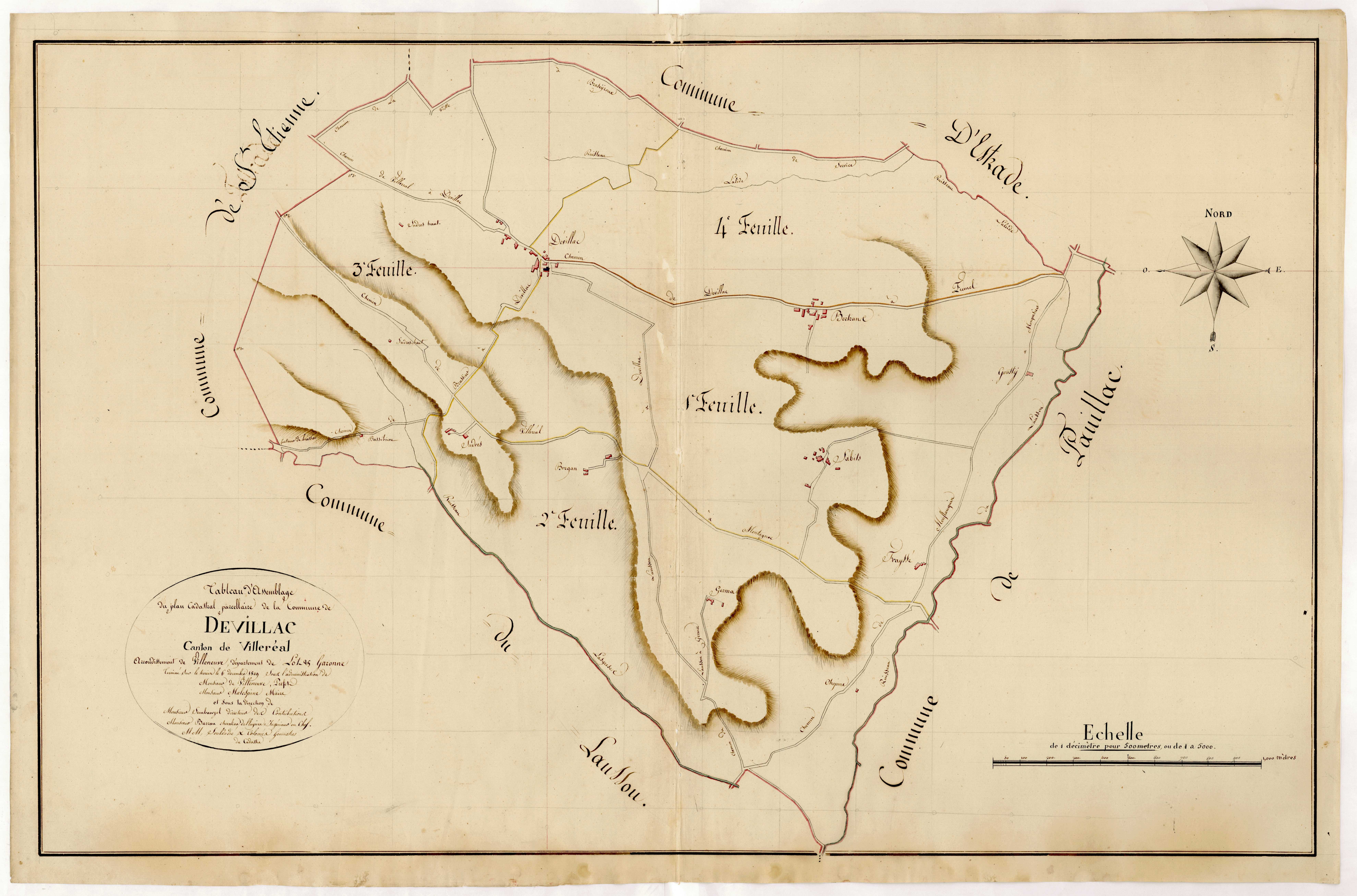 Plan primitif, atlas-TA, Dévillac