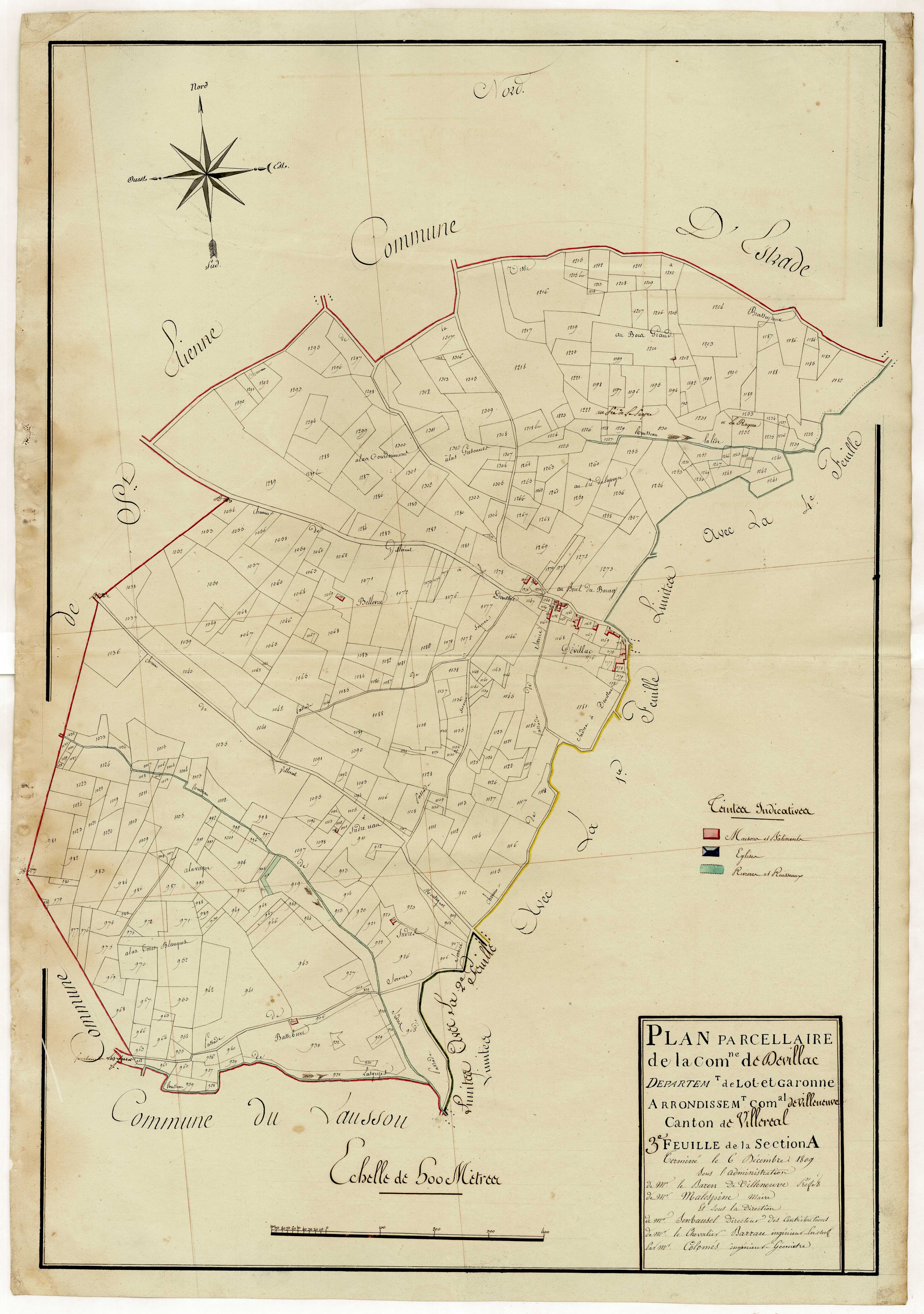 Plan primitif, atlas-A3, Dévillac