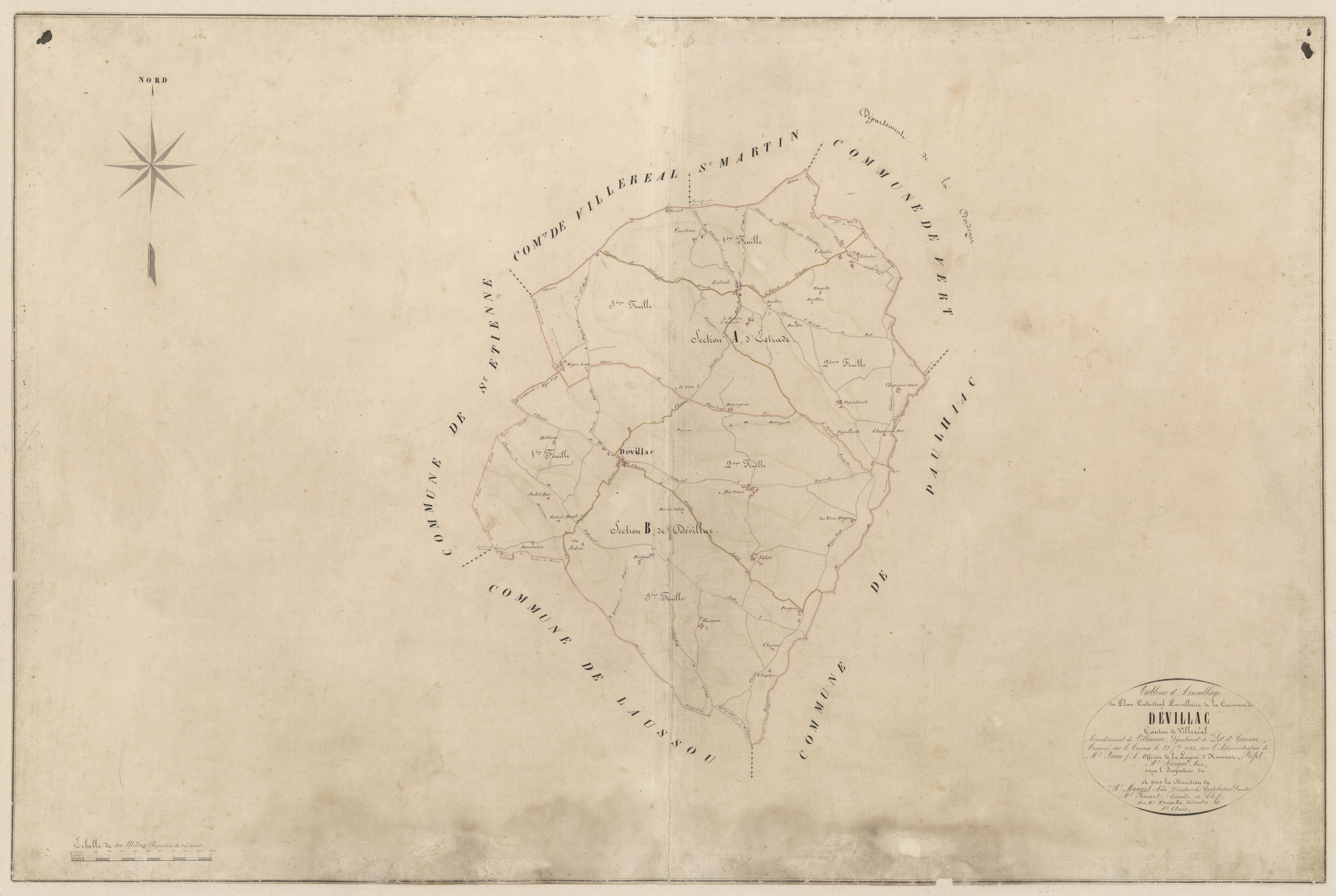 Plan napoléonien-TA, Dévillac