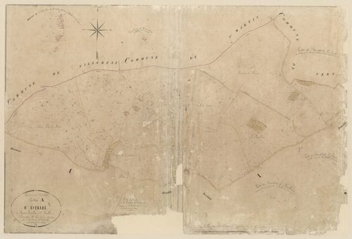 Plan napoléonien-A1 D’Estrade, Dévillac