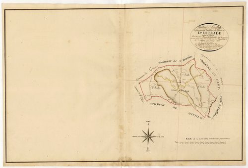 Plan primitif, atlas-TA, Estrade (voir Devillac)
