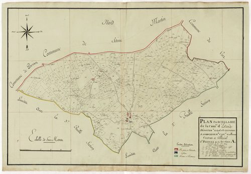 Plan primitif, atlas-A1, Estrade (voir Devillac)