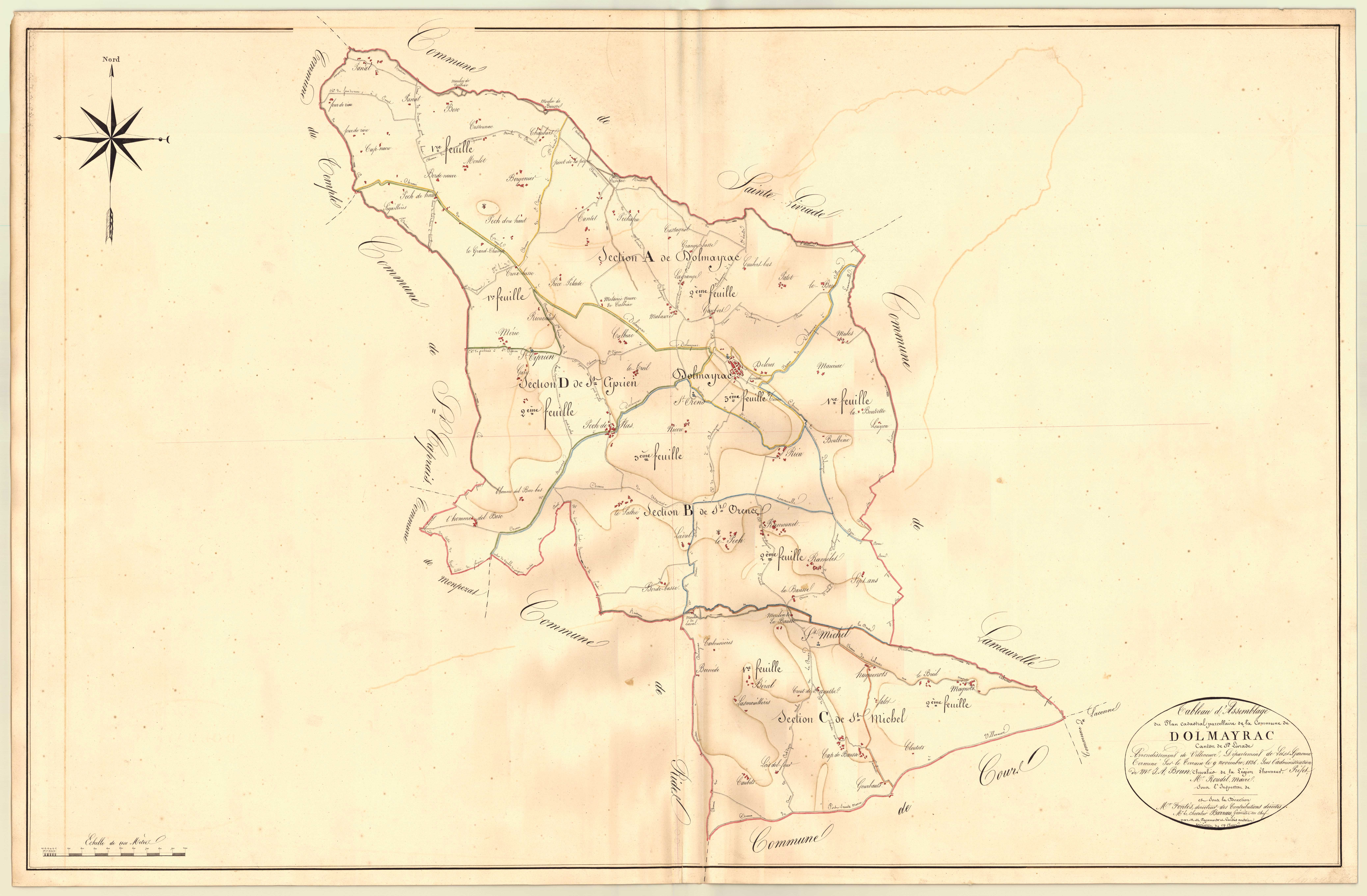 Plan napoléonien, atlas-TA, Dolmayrac