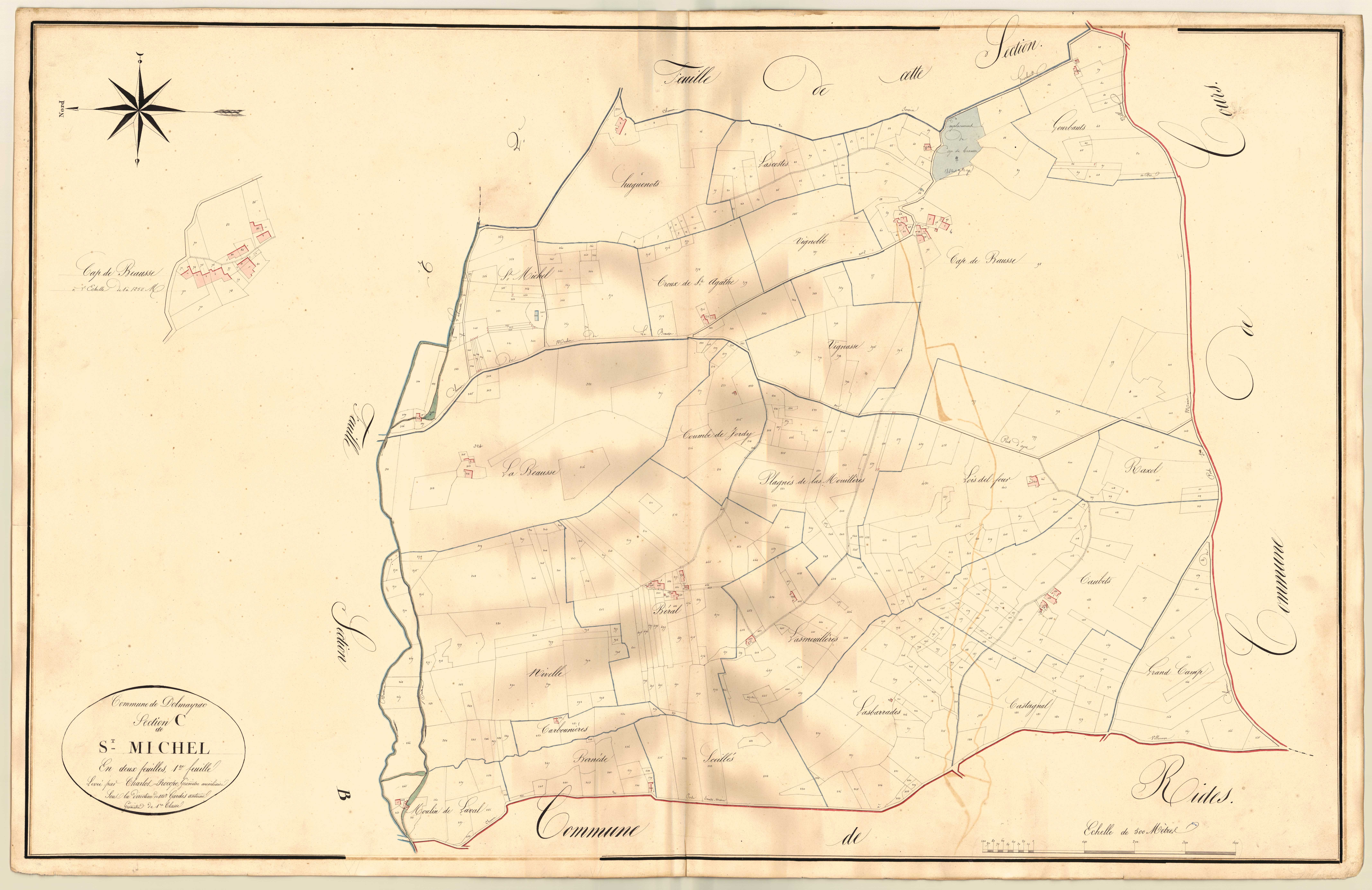 Plan napoléonien, atlas-C1 Saint-Michel, Dolmayrac