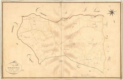 Plan napoléonien, atlas-A1 Dolmayrac, Dolmayrac