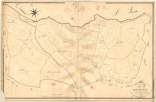 Plan napoléonien, atlas-A2 Dolmayrac, Dolmayrac