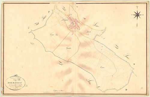 Plan napoléonien, atlas-A3 Dolmayrac, Dolmayrac