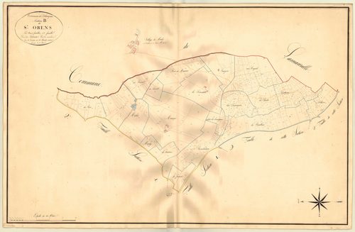 Plan napoléonien, atlas-B1 Saint-Orens, Dolmayrac