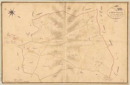 Plan napoléonien, atlas-F1 Lamaurelle, Dolmayrac