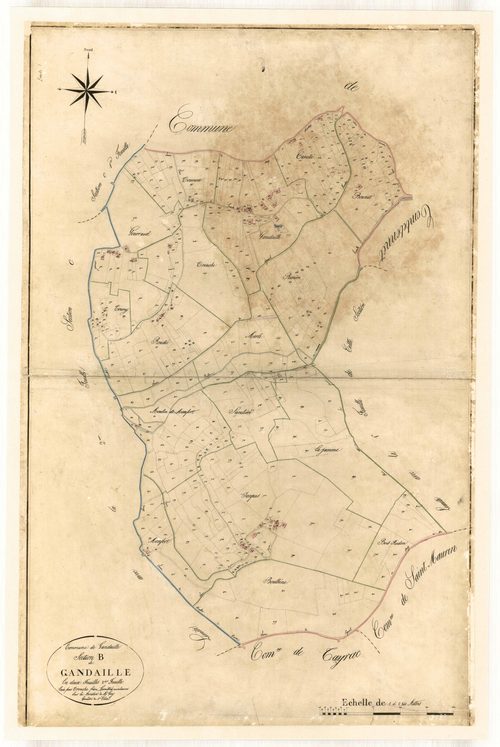 Plan napoléonien-B2 Gandaille, Gandaille (voir Dondas)