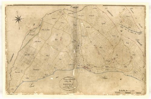 Plan napoléonien-D Dondas, Gandaille (voir Dondas)