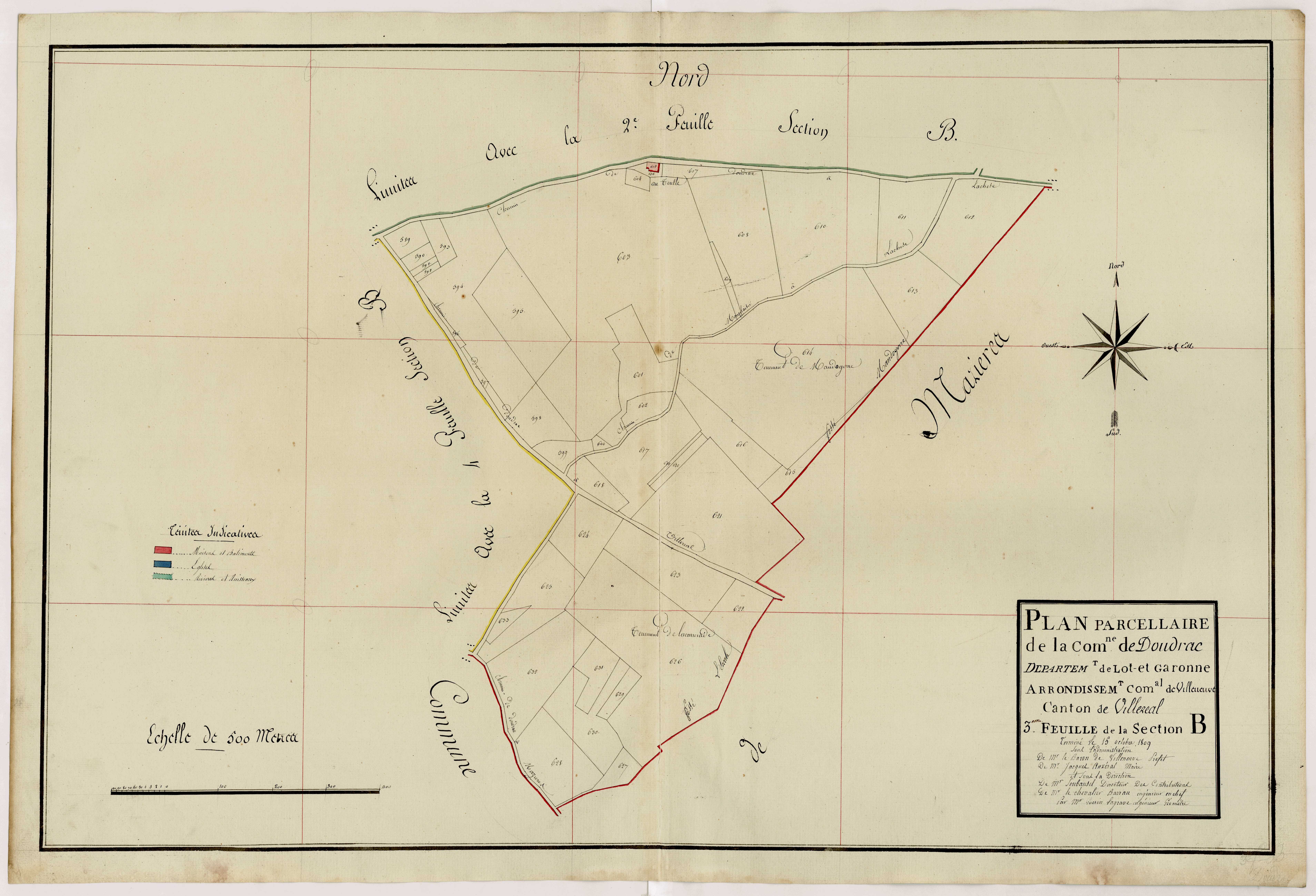 Plan primitif, atlas-B4 Lacheze, Doudrac