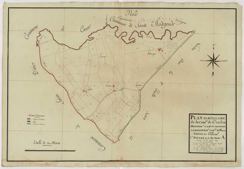 Plan primitif, atlas-A1 Labournègue, Doudrac