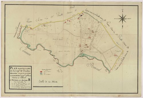 Plan primitif, atlas-A3 Labournègue, Doudrac