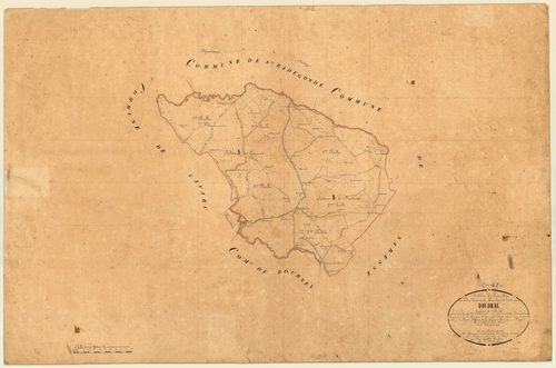 Plan napoléonien, feuille préparatoire-TA, Doudrac