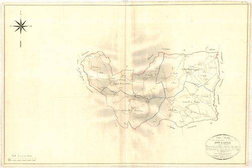 Plan napoléonien, atlas-TA, Douzains