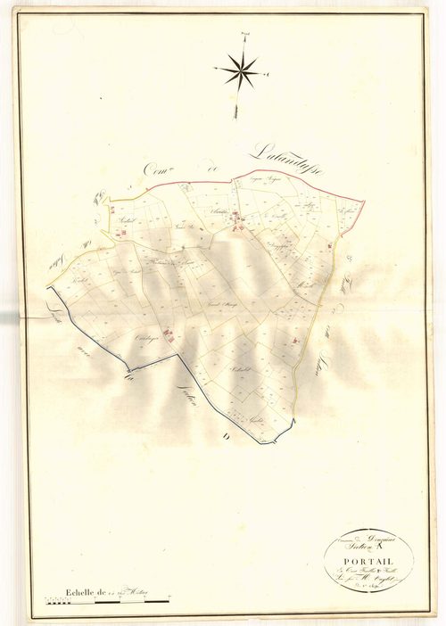 Plan napoléonien, atlas-A2 Portail, Douzains