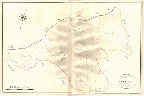 Plan napoléonien, atlas-C2 Rouliès, Douzains