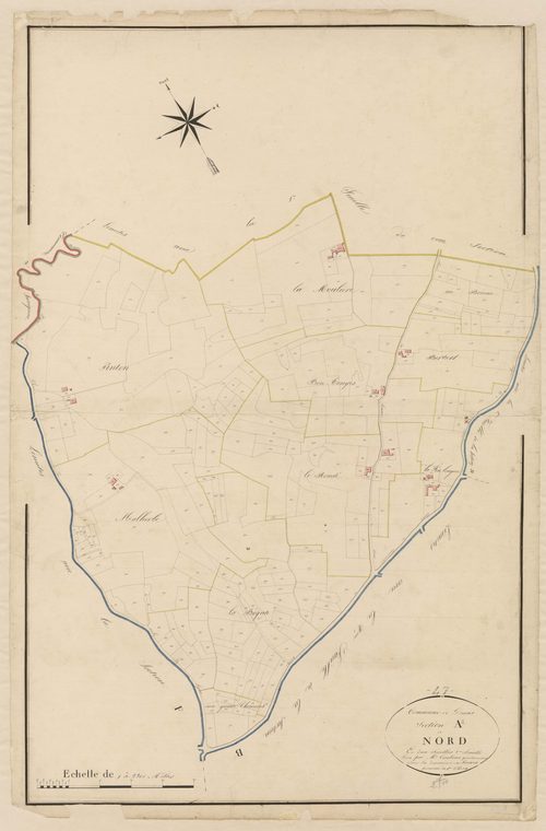 Plan napoléonien, atlas-A2 Nord, Duras