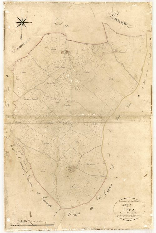 Plan napoléonien-C Grèz, Combebonnet (voir Engayrac)