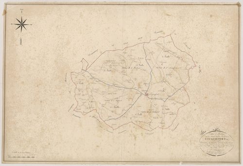 Plan napoléonien, atlas-TA, Escassefort