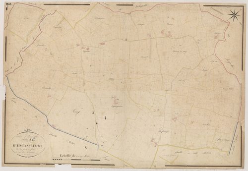 Plan napoléonien, atlas-A1 Escassefort, Escassefort
