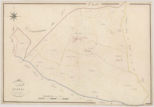 Plan napoléonien, atlas-D2 Robert, Escassefort