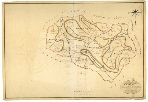 Plan napoléonien, atlas-TA, Espiens