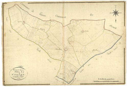 Plan napoléonien, atlas-A1 Saint-Julien, Espiens