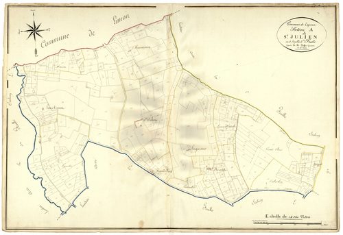 Plan napoléonien, atlas-A2 Saint-Julien, Espiens
