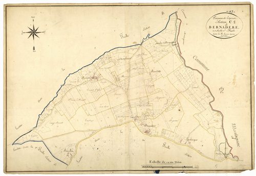 Plan napoléonien, atlas-C1 Bernadère, Espiens