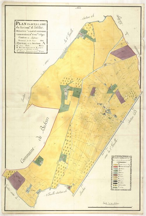 Plan primitif, atlas-A2, Estillac