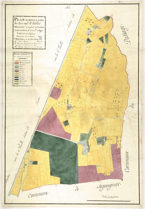 Plan primitif, atlas-B2, Estillac