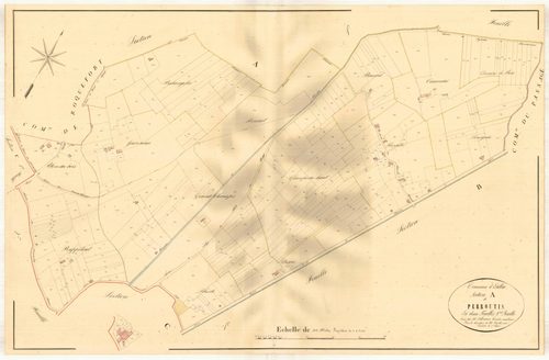Plan napoléonien, atlas-A2 Perroutis, Estillac