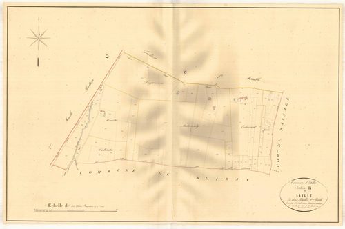 Plan napoléonien, atlas-B2 Seylat, Estillac