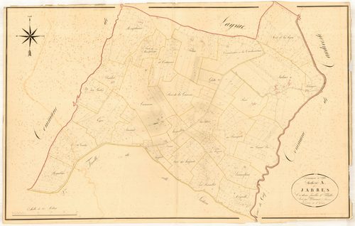 Plan napoléonien, atlas-A1 Jabres, Fals