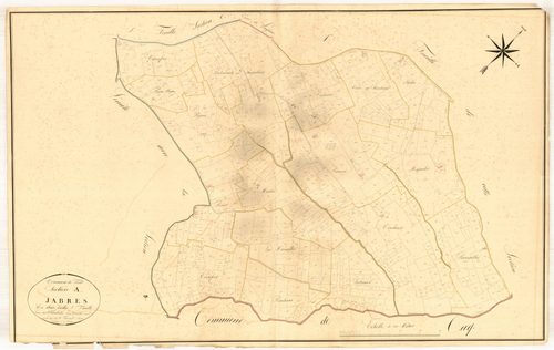 Plan napoléonien, atlas-A2 Jabres, Fals