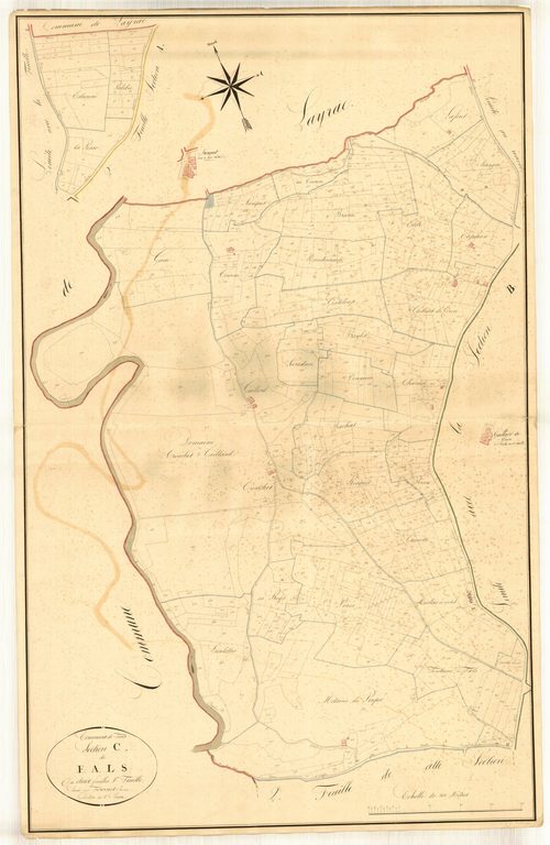 Plan napoléonien, atlas-C1 Fals, Fals