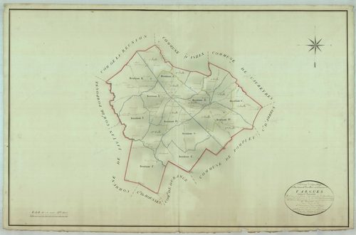 Plan napoléonien, atlas-TA, Fargues-sur-Ourbise