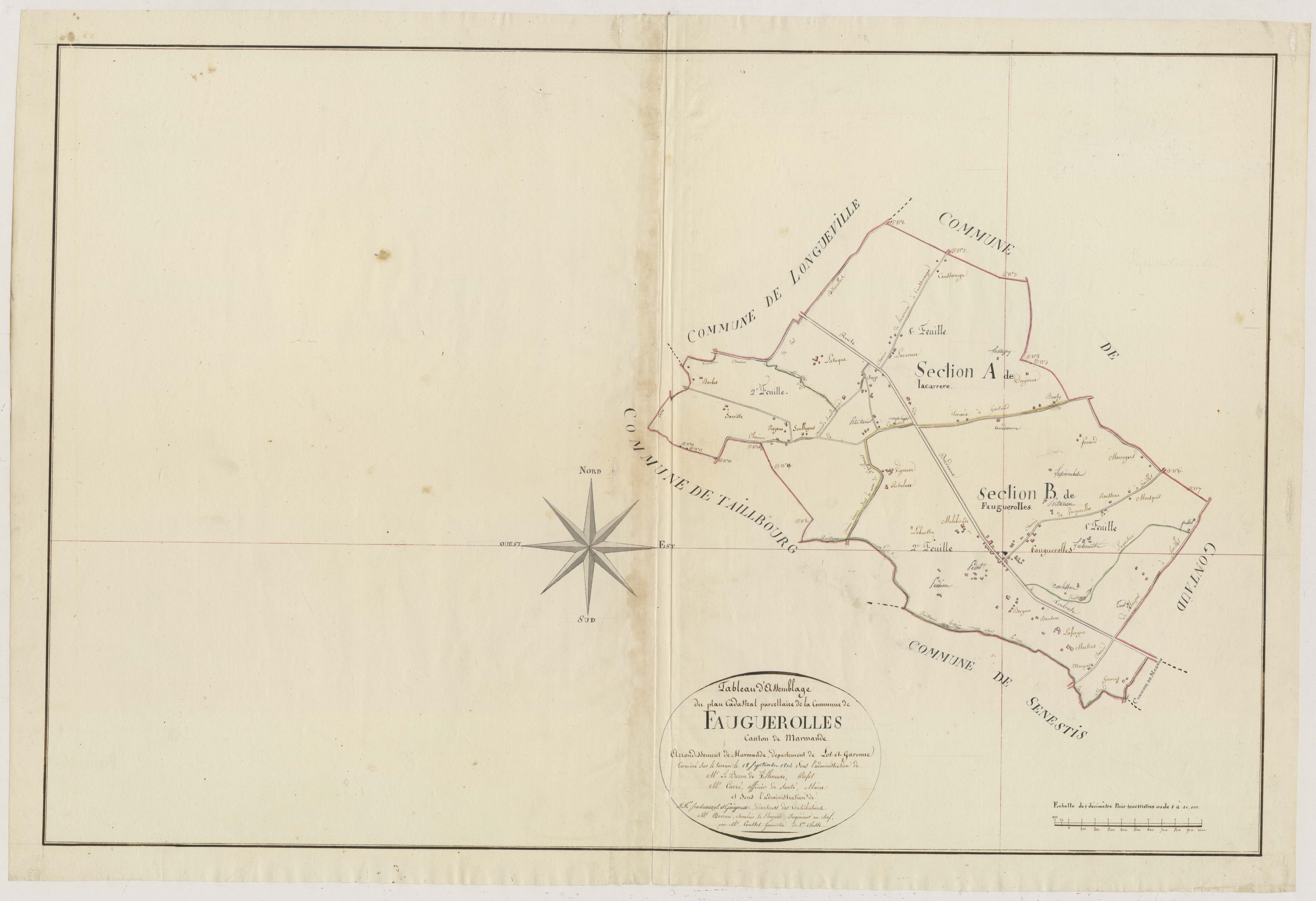 Plan primitif, atlas-TA, Fauguerolles
