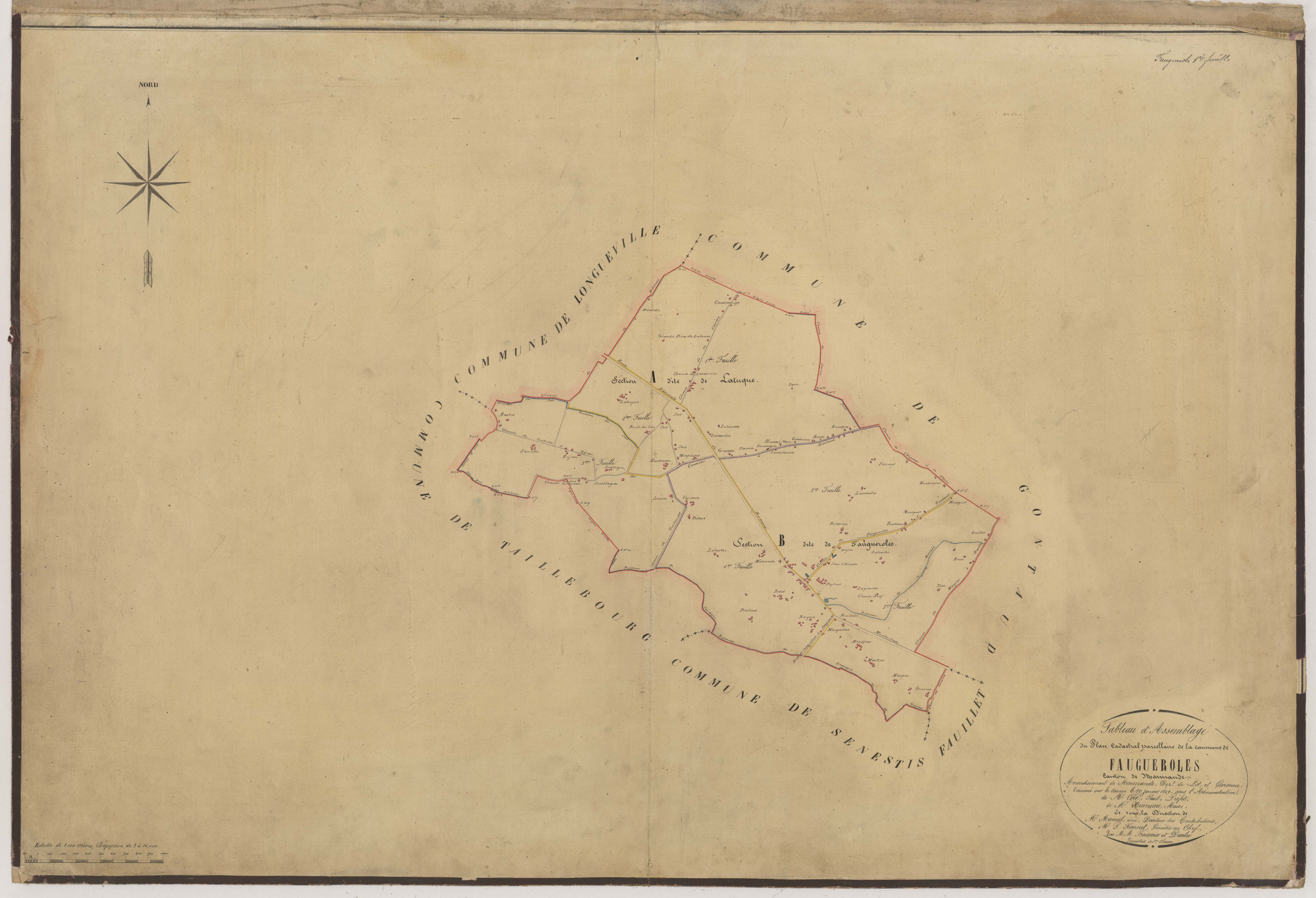 Plan napoléonien-TA, Fauguerolles